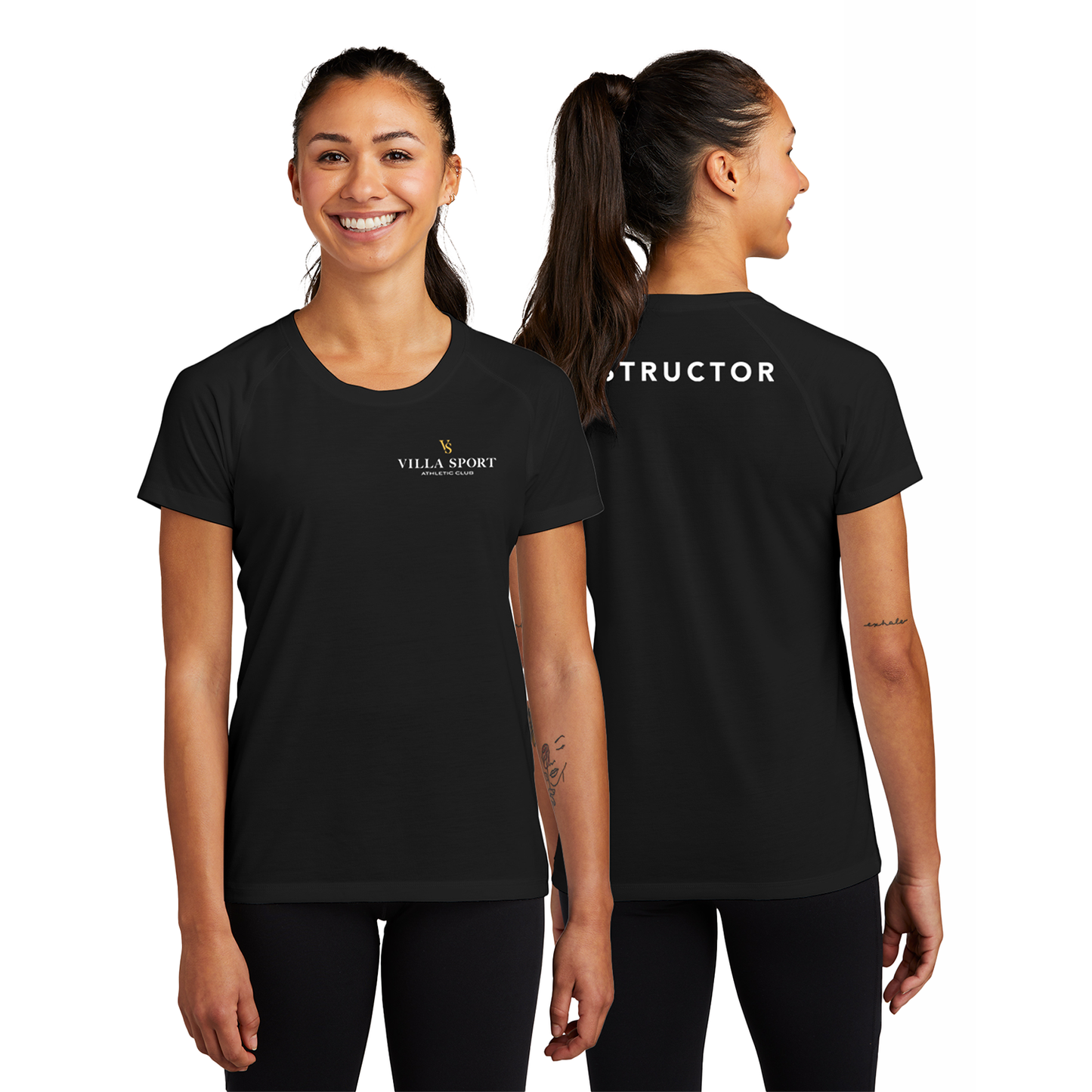 Athletic Instructor - Ladies Wicking Crew Tee